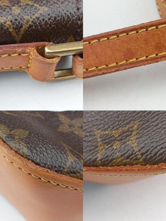 Louis Vuitton Panda Trotter Monogram Brown Multicolor Canvas Leather Belt